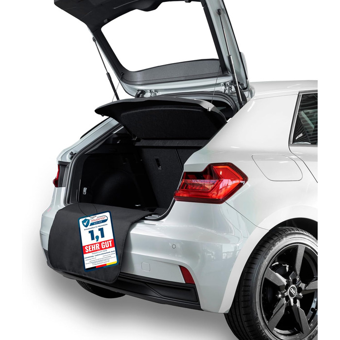 Захист для вантажного відсіку LIONSTRONG® – універсальний килимок для багажника авто [з підкладкою & водонепроникний] – для собак, SUV, легкових авто – захист від подряпин та ковзання (100x73 см)