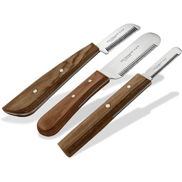 Набір для стрижки собак та котів: тример, гребінець, ножиці для видалення підшерстка. З нержавіючої сталі, для довгої та короткої шерсті