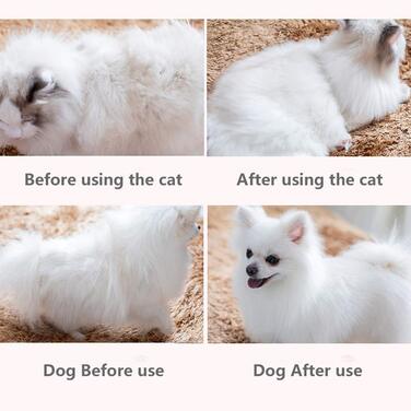 Набір для догляду за шерстю цуценят та котів: гребінець для видалення шерсті з антиковзним руків'ям. Самоочищується, зменшує випадіння шерсті на 99%. Підходить для собак та котів з довгою та короткою шерстю