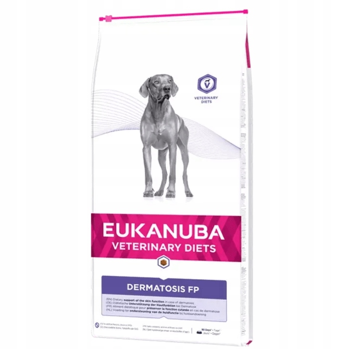 Сухий корм для собак EUKANUBA Dermatosis FP для проблем зі шкірою, Риба, 12 кг