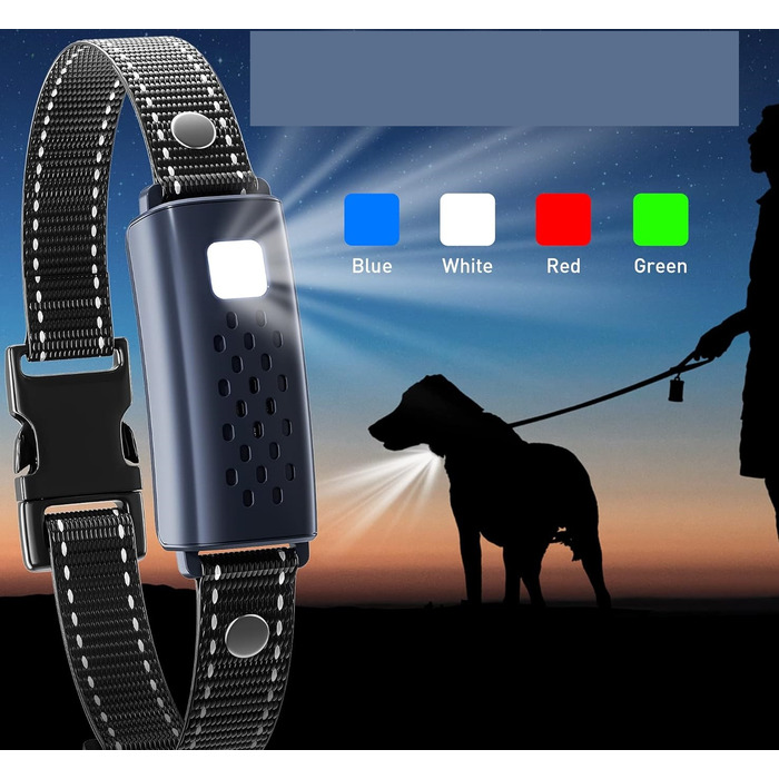 Водонепроникний навчальний електроошийник для собак з радіусом дії 1000 м