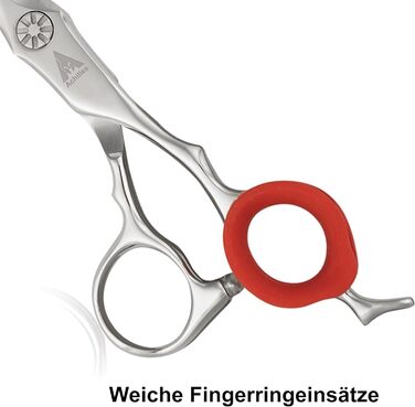 Набір професійних ножиць для волосся Titan 6 дюймів (1 шт.) - ножиці та ножиці для розрідження, сталь Японія