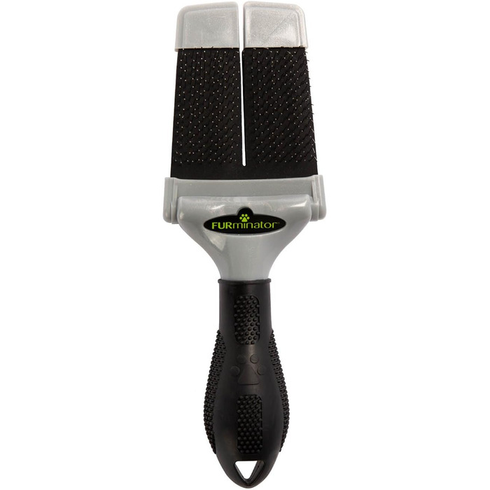 FURminator Zupfbürсте для вичісування шерсті S - для котів, собак, цуценят, м'яка сталь