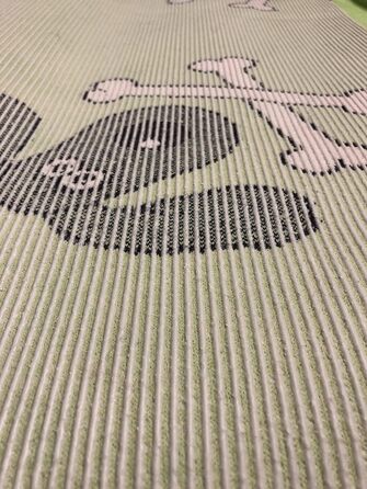 Лежанка для собак Elropet Premium 30mm з антиковзаючою основою, S/M/L, для маленьких та великих собак, Vet Bed, найвища якість (S 80x50 см, кістка, зелений)