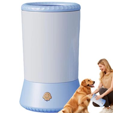 Електричний мийка лап для собак – силіконовий очисник лап для тварин, мийка лап для собак | Перезаряджуваний очисник лап для домашніх тварин, мийка лап для собак, котів, блакитний