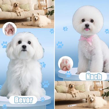 Триммер для догляду за лапами Paw Trim Pro: тихий, вологостійкий, з LED-підсвічуванням для собак та котів