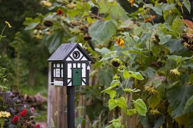 Дерев'яний комбінований годівничка та шпаківня Wildlife Garden WG109 у стилі фахверк для птахів