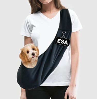 Сумка-переноска для собаки Working Service Dog EZ-Sling, емоційна підтримка, мала