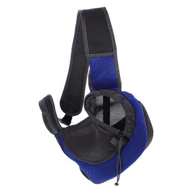 Транспортна сумка для собак та котів Toyzfriendly, темно-синій, поліестер, для перенесення та до ветеринара