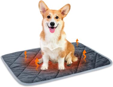 Самогріюча ковдра для котів та собак Nobleza, L 70x48 см, тепла, миюча, антиковзаюча