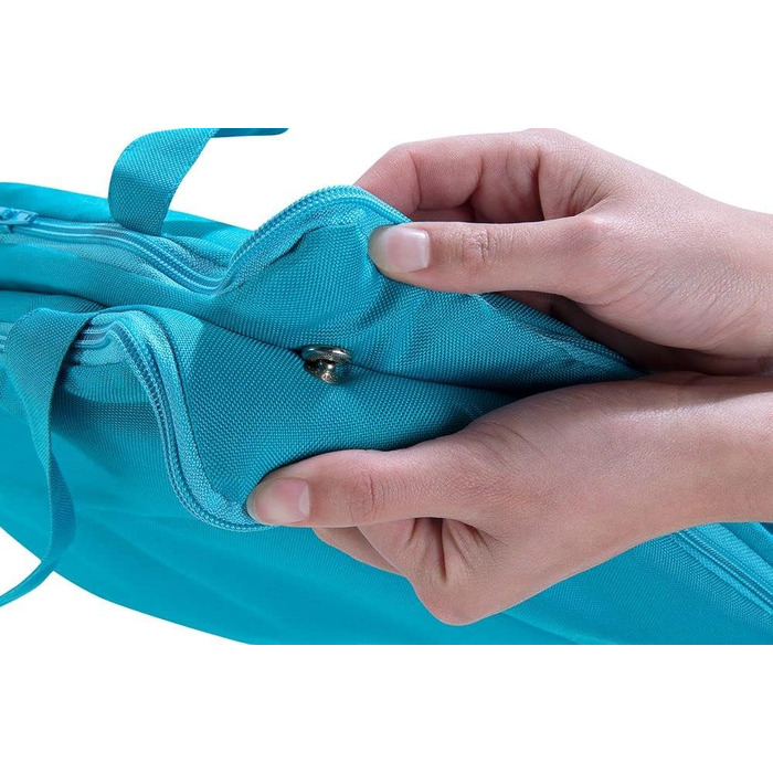 Складаний килимок для собак KAHU® (60x80 см) • Переносний килимок для собак • Килимок для собак у подорожах • Килимок-ліжко для собак • Килимок для собак, що можна прати • Колір: бірюзовий