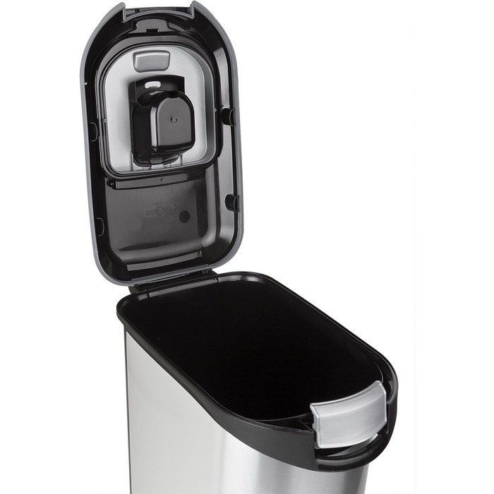 Контейнер для корму Curver 12 кг, 35 л, чорний/сріблястий, 49,3x27,8x42,5 см