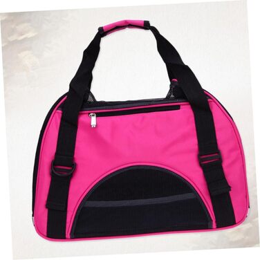 Рюкзак-переноска для собак та котів DOITOOL, рожевий, для подорожей та активного відпочинку