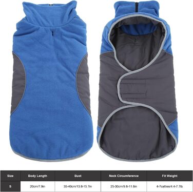 Зимовий теплий пуховик для собак, вітронепроникний, з капюшоном, на блискавці, захист шиї та живота, застібки-гачки, отвір для тяги, універсальна куртка для маленьких та середніх собак