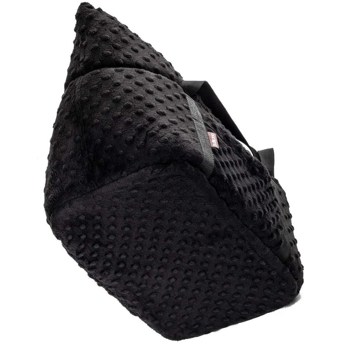 Сумка-переноска для собак та котів чорного кольору (Minky), L (15 кг) - 42 x 29 x 33 см