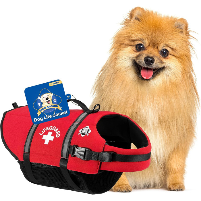 Рятувальний жилет для собак Fido Pet Products, XS, червоний