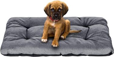 Крісло-лежанка для собак SuperKissen24, розмір M, 55x40 см, сірий колір - водовідштовхувальне, миється