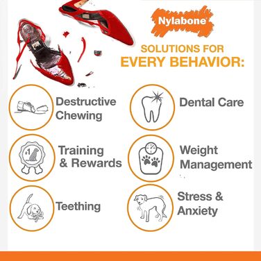 Nylabone Extreme іграшка-кістка для собак, для агресивних та сильних жуваків, зі смаком курки, для дуже великих собак понад 23 кг