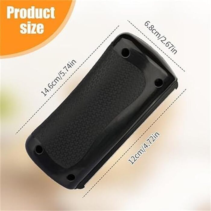 Бурштук Fellwunder для собак: щітка для видалення шерсті, гребінець проти випадіння шерсті, підходить для всіх типів шерсті, м'який інструмент (1 шт.)