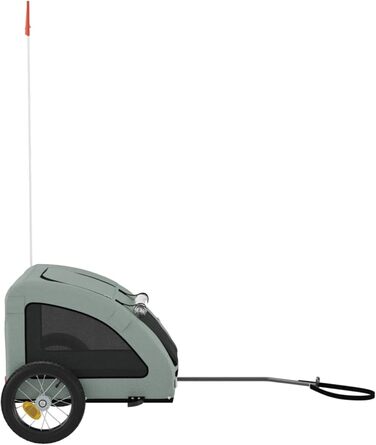 Кіяниця для собак Oxford, сіра, 124x53x53 см, для маленьких собак та котів (Model93951)