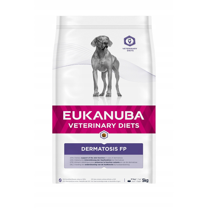 Сухий корм для собак EUKANUBA Dermatosis FP для проблем зі шкірою, Риба, 12 кг