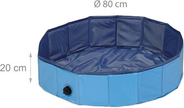 Reaxdays Миска для собак з охолодженням, 30 x 120 см, Fatbar, PVC & MDF, для собак, миска для води