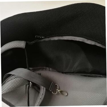 Сумка-переноска для тварин BESPORTBLE: зручна та портативна переноска для собак та котів, чорна, 45x12x30 см