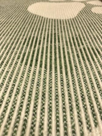 Килимок для собак Elropet Premium 30mm, антиковзаюча підстилка для собак S/M/L, Vet Bed, висока якість (S 80cm X 50cm, Зелений + білий слід)