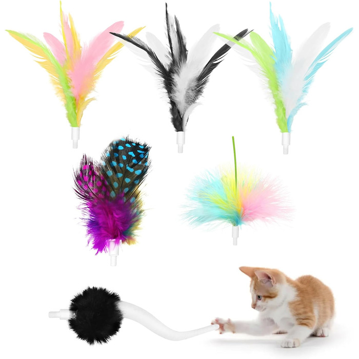 Інтерактивна іграшка для котів TGFIX 3 в 1: електрична, з колесами та лазером, розвиваюча. Включає 3 запасні пружини, USB-зарядка.