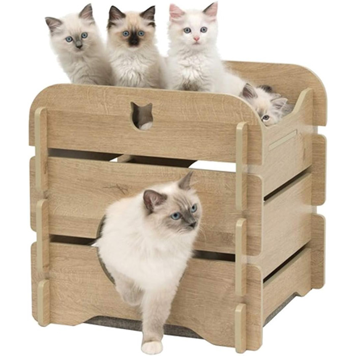 Котячий будиночок Catit Vesper Cottage з дуба, меблі для котів