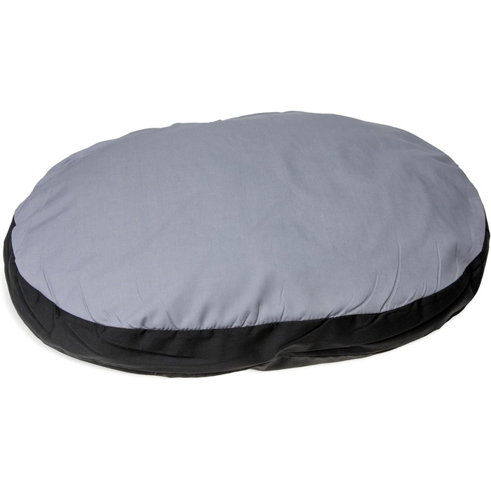 Подушка для тварин Karlie Kissen Oval, сіро-чорна, розмір 90x66x10 см