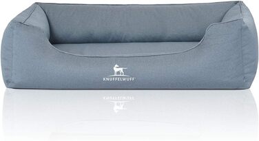 Ортопедичне вологостійке ліжко для собак Knuffelwuff Leon XXL, 120 x 85 см, світло-блакитне