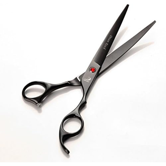 Набір для стрижки тварин, професійні ножиці для грумінгу собак та котів, набір для догляду за шерстю, чорний