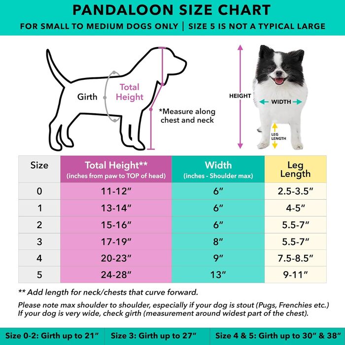 Костюм на Хелловін для собак Pandaloon, панда, розмір 4 (50,8–58,4 см), з руками
