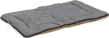 Подушка-сліпер з мікрофібри DGS Nano Chenille, сіра (109x69x3.5 см)