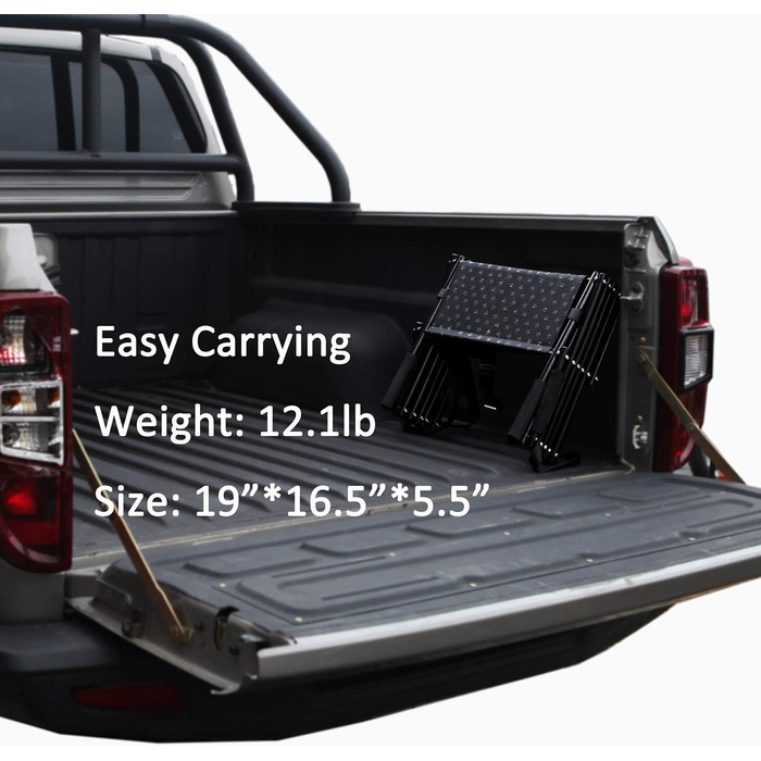 Сходинки для собак, металевий каркас, складані, великі, легкі, портативні, 5 сходинок, для авто, SUV та високих ліжок