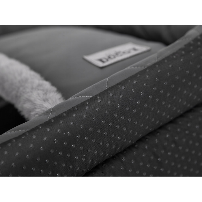 Маленька будка для собак або котів, лежак з дахом та матрацом, 42x32 см