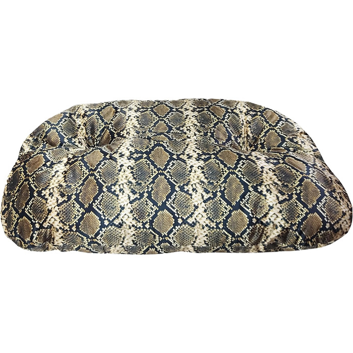 Овальне лежанка для тварин з велюру – М'яке собаче ліжко, не знімається – Пральна тварина в дизайні Animalier – Для собак та котів – Зроблено в Італії (Payton)