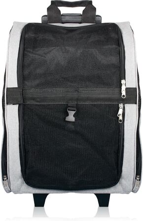 Рюкзак-роликовий транспортер 2в1 для собак та котів до 15 кг