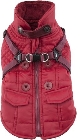 Чомушкова шапка Puppia PAQD-VT1463 Wikes, Wintermante (червона)