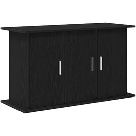 Підставка для акваріума vidaXL 101x41x58 см, ДСП, чорна/дубова