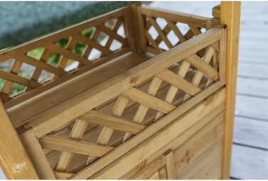 Будинок для котів Kerbl Lodge 77x50x73 см, для дому та вулиці, з водонепроникним бітумним дахом
