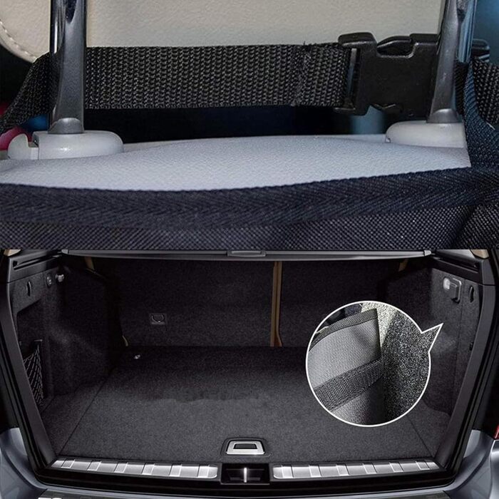 Захистне покриття для багажника авто, килимок для собак з боковим захистом, універсальний, водонепроникний, зносостійкий