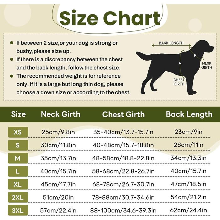 Теплий дощовик для собак MHaustlie з капюшоном та захистом вух, 2 в 1, худі, зелений, розмір S
