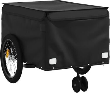 Причіп для велосипеда Gecheer: вантажний, для собак, чорний, 137x68x59 см
