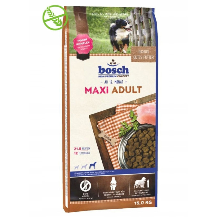 Корм для собак Bosch Adult Maxi, 15 кг