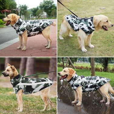 Теплий зимовий одяг для собак та котів Idepet: куртка, жилет, костюм з отвором для повідка, чорний, 3XL