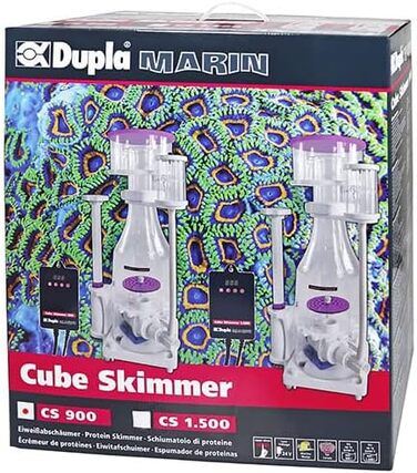 Протеїновий скімер Dupla Marin Cube 900 для морських акваріумів до 900 л, компактний та потужний, ефективне видалення органіки
