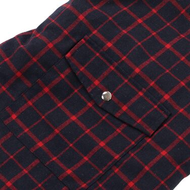 Зимовий теплий одяг для собак, вітрозахисний, в клітинку, для малих, середніх та великих собак, тепла флісова куртка для активностей на вулиці в холодну погоду (розмір L)