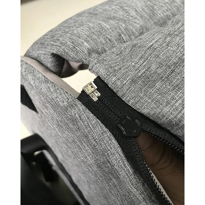 Автомобільний лежак для собак середніх та маленьких порід, переноска для котів та собак, зручний автотранспорт для тварин (сірий)